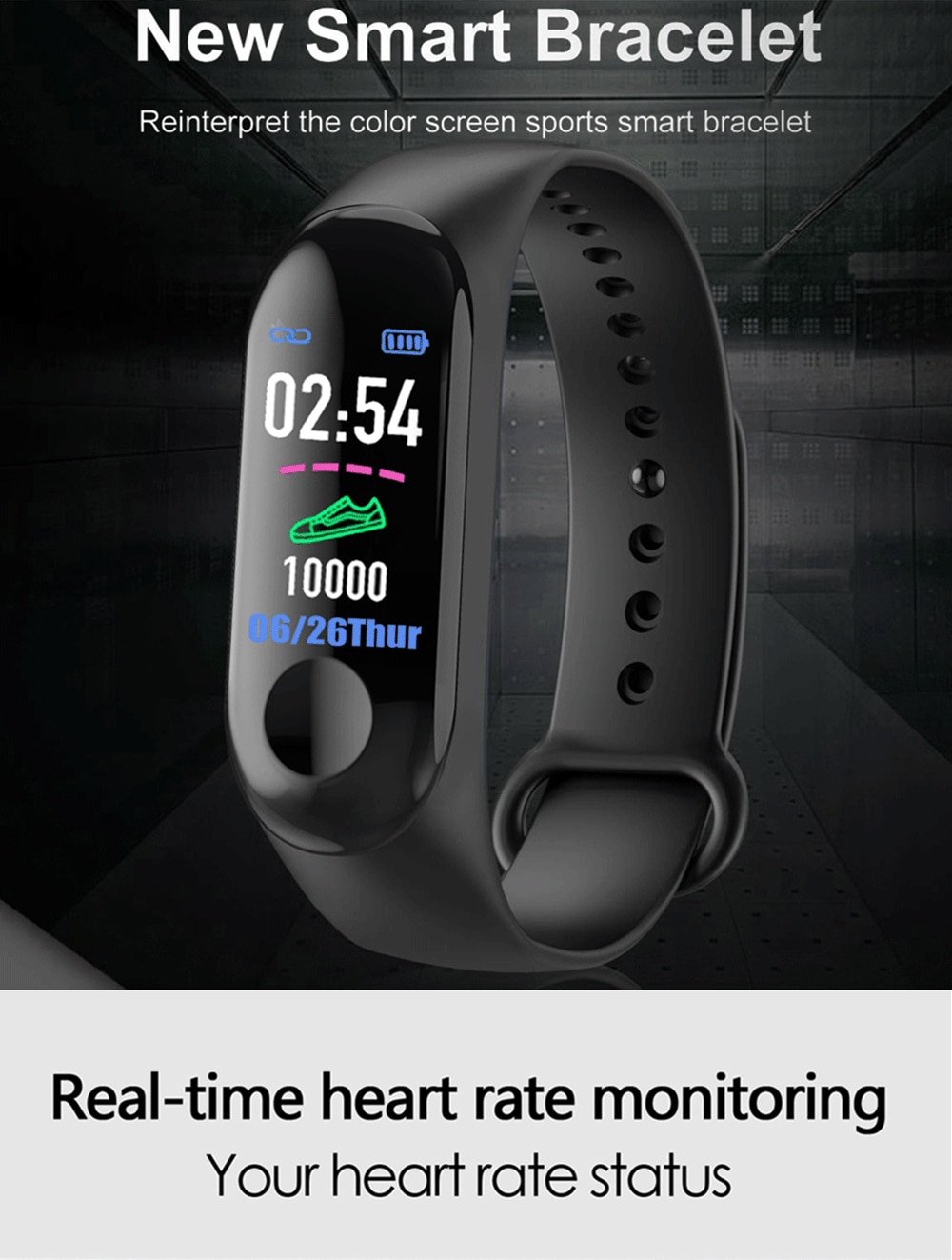 FitWrist Fitness Bracelet
