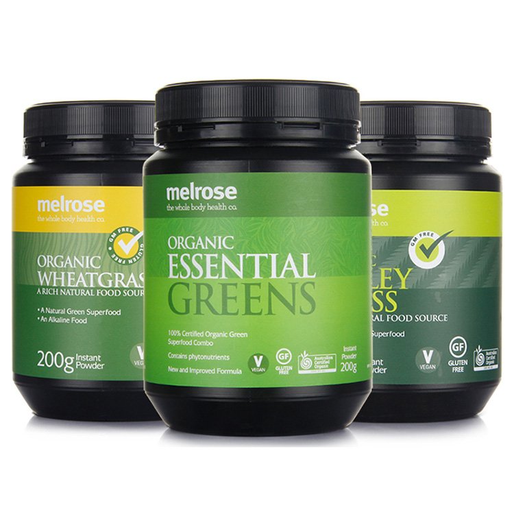 Australië Melrose Voedingsstoffen Superfood Tarwegras Spirulina 200G Vrouwen Afslanken Gezondheid Lichaam Vormgeven Snack Dietary Maaltijdvervanger