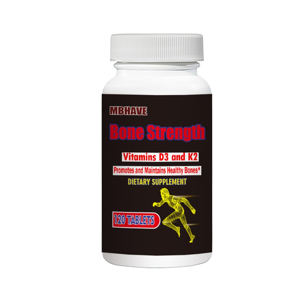 Vitamine D3 125.mcg K2 120.mcg 120Pcs Totaal 240Pcs Multivitaminen Bone Sterkte Multi Vitaminen Sterkte Algemene Gezondheid