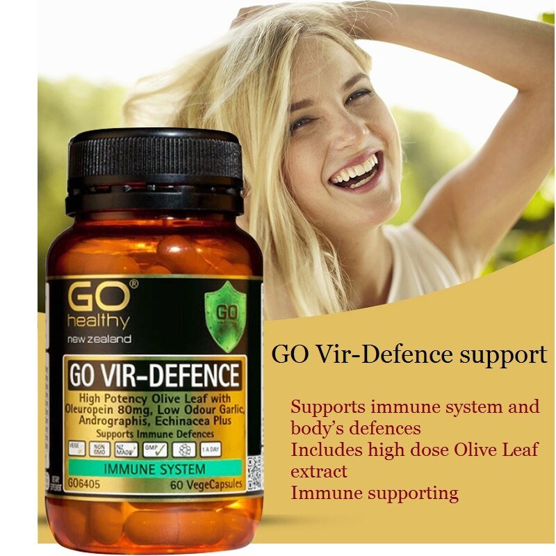 Nieuw Zeeland Gaan Gezonde Virus Verdediging Koud Griep Capsules Olive Leaf Immuunsysteem Gezondheid Voedingssupplement Winter Kwalen Herstel