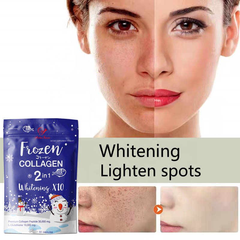 Winstown Bevroren Collageen Detox Huid Whitening Capsules Bevroren Collageen 2 In 1 Whitening Supplementen Voor Donkere Huid Detox Capsule Winstown Bevroren Collageen Detox Huid Whitening Capsules Bevroren Collageen 2 In 1 Whitening Supplementen Voor Donkere Huid Detox Capsule
