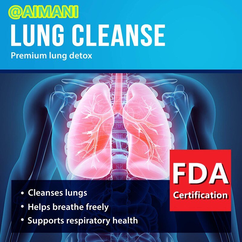 Lung Reinigen Detox Pillen Slijm Remover Astma Relief Luchtwegen Clearing Capsules Supplementen Relief Hoogteziekte