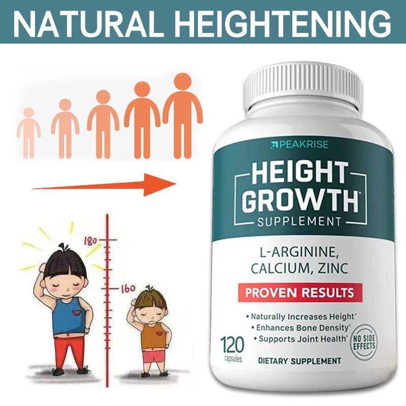 Hoogte Stimuleren Vitamine Pillen-L-Arginine Calcium Zink Supplement-Hoogte Stimuleren Vitamine Pillen Voor Iedereen-Hgh gratis