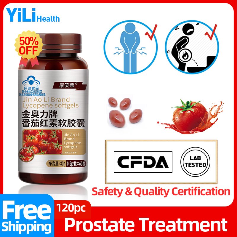 Lycopeen Capsules Prostaat Behandeling Capsule Prostatitis Genezen Vergrote Prostaat Sperma Kwaliteit Supplementen Booster Cfda Goedkeuren
