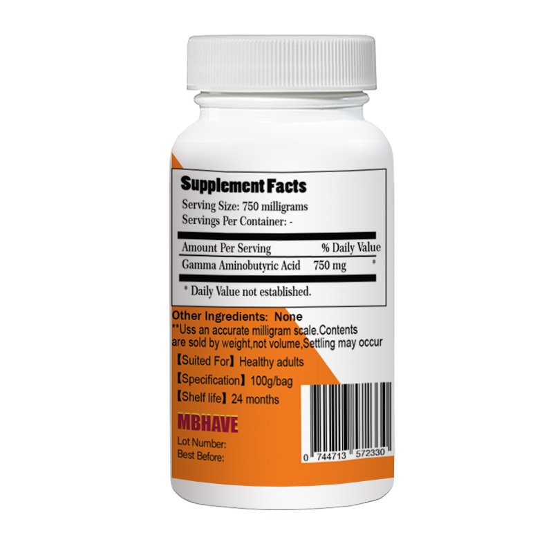 Hot Producten! Gaba 750Mg 133 Untils! Geweldig! Gratis Verzending! Schoonheid En Gezondheid! Met Wei-eiwit Creatina