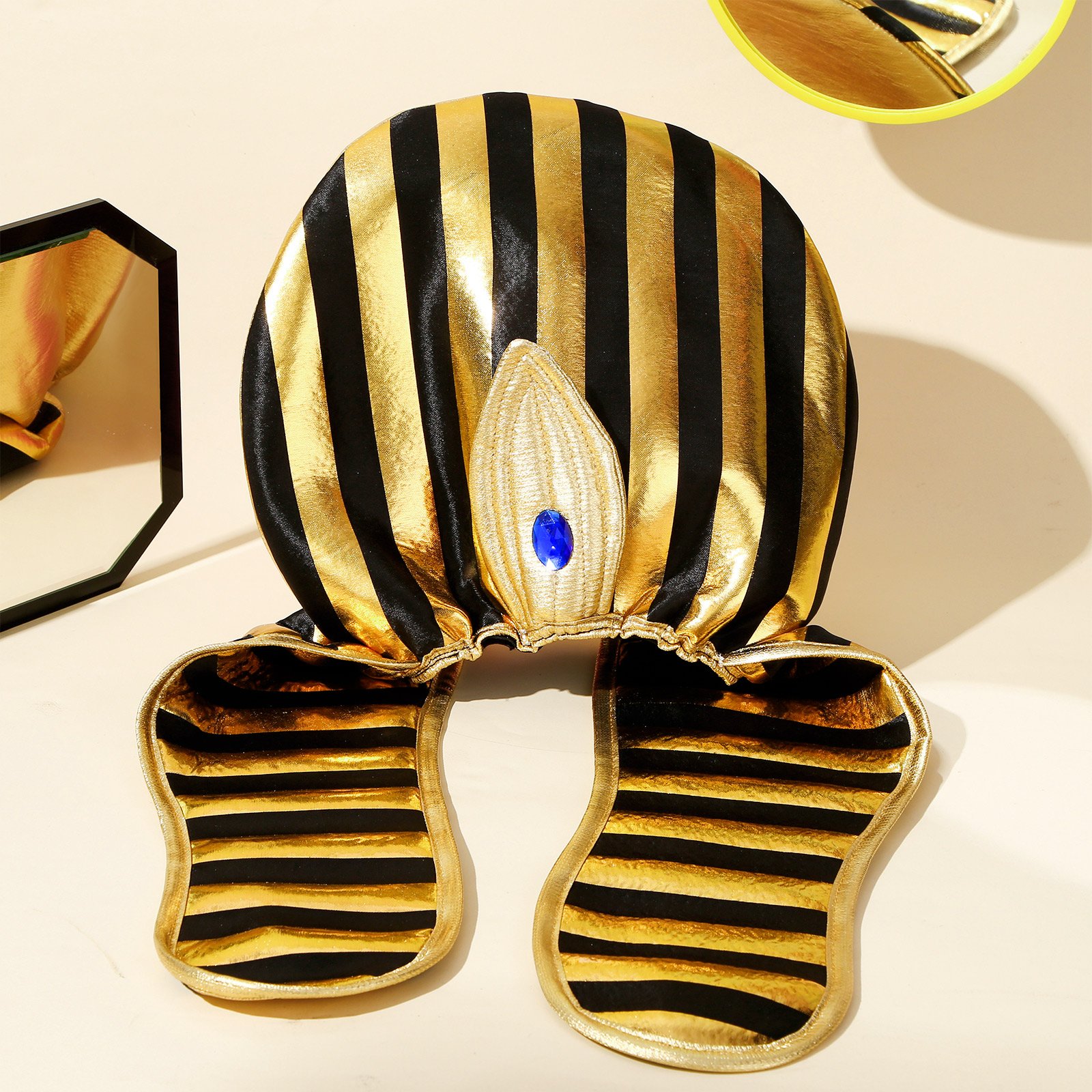 Egyptische Kleding Accessoires Omvatten Egyptische Riem Egyptische Kraag Polsband Farao Hoed Vrouwen Mannen Klassieke Egypte Priester Kostuum Egyptische Kleding Accessoires Omvatten Egyptische Riem Egyptische Kraag Polsband Farao Hoed Vrouwen Mannen Klassieke Egypte Priester Kostuum