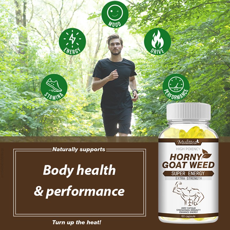 Mulittea Kruiden Vegetarische Capsules-Energie Booster Voor Reproductieve Gezondheid En Natuurlijke Energie