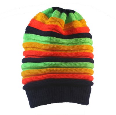 Pom Pom Winter Hip Hop Hoed Bob Marley Jamaicaanse Rasta Reggae Multi-color Gestreepte Beanie Hoeden Voor Mens Vrouwen mutsen Ski Muts Pom Pom Winter Hip Hop Hoed Bob Marley Jamaicaanse Rasta Reggae Multi-color Gestreepte Beanie Hoeden Voor Mens Vrouwen mutsen Ski Muts