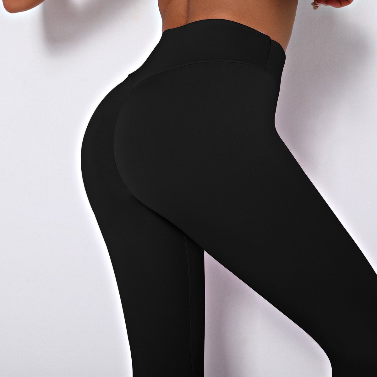 Zwarte Vrouwen Leggings Hoge Taille Fitness Legging Push Up Dames Naadloze Workout Broek Vrouwelijke Leggins Mujer Polyester Casual Broek