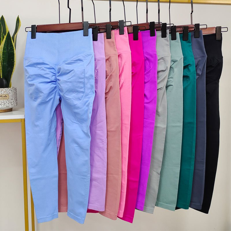Push Up Leggings Naadloze Yoga Broek Sport Panty Vrouw Butt Lifting Legging Booty Fitness Workout Scrunch Bum Running Leggins