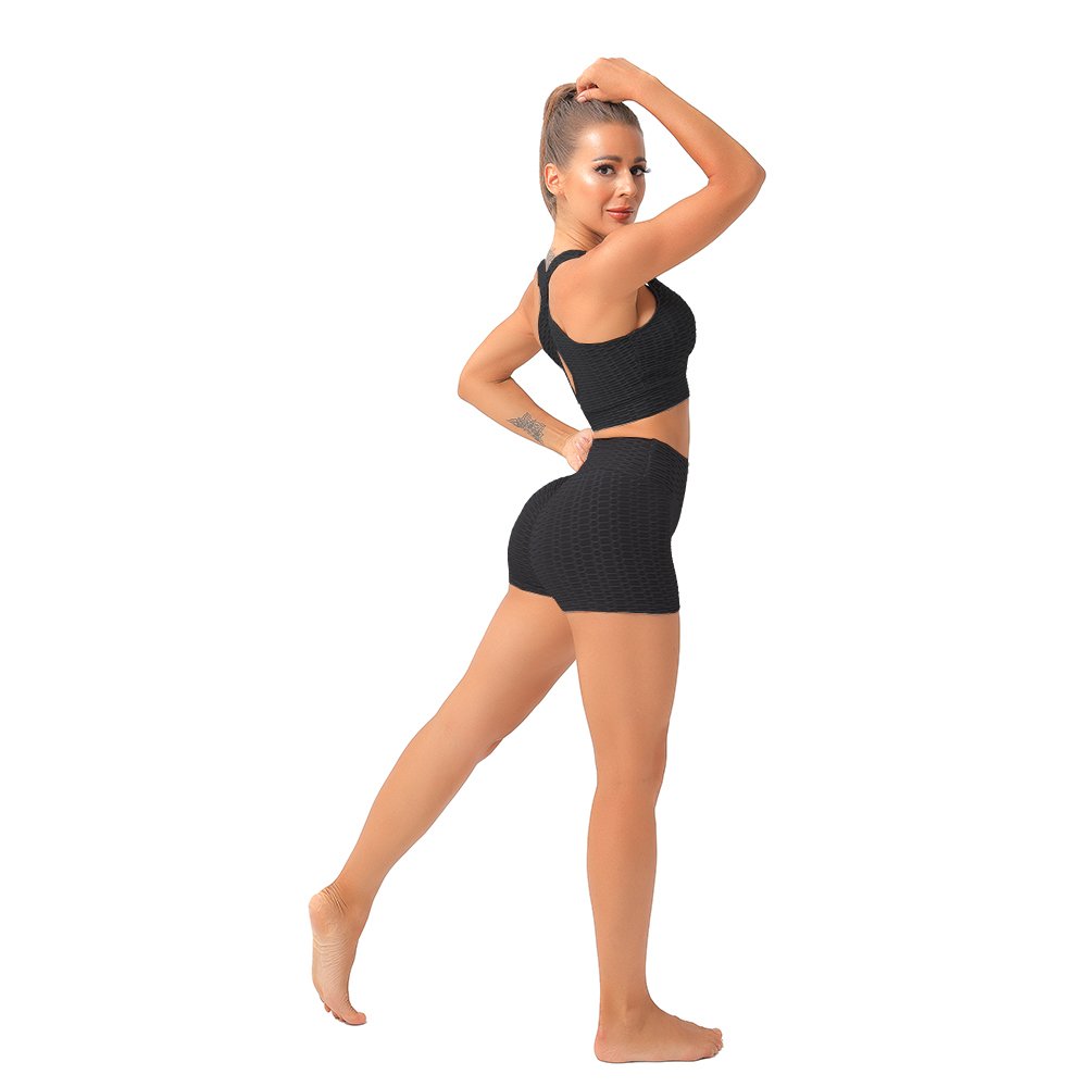 Vrouwen Sport Shorts Yoga Kleding Gym Hoge Taille Push Up Voor Dames Leggings Fitness Naadloze Hip Lift Strakke Sportkleding