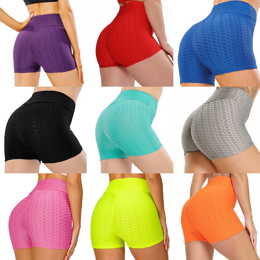 Vrouwen Sport Shorts Yoga Kleding Gym Hoge Taille Push Up Voor Dames Leggings Fitness Naadloze Hip Lift Strakke Sportkleding